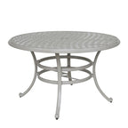 Torino Aluminum 5 Piece Round Dining Set with 4 Swivel Rockers - N/A