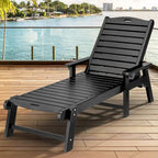 78.7 Long Reclining Outdoor Chaise Lounge