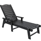 78.7 Long Reclining Outdoor Chaise Lounge