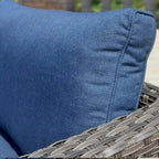 OVIOS Patio Furniture Deep Seat Wicker 9-piece Set