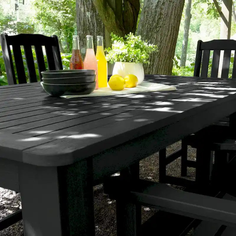 Lehigh 7-Piece Outdoor Dining Set - 42 x 72 Table, Counter-height