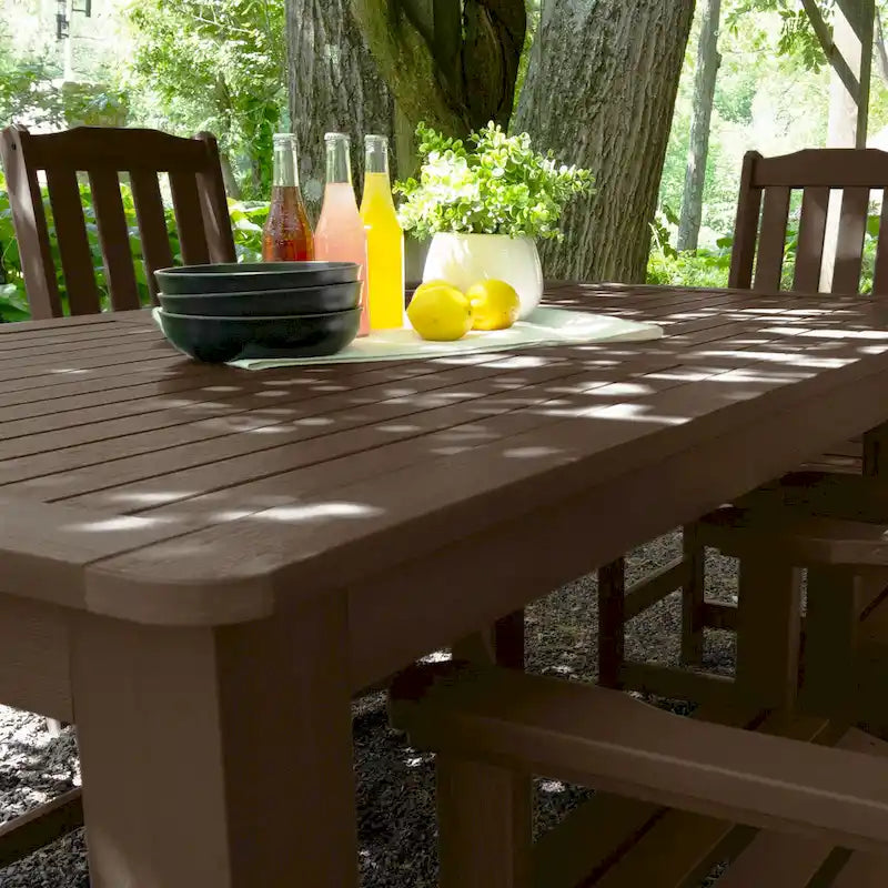 Lehigh 7-Piece Outdoor Dining Set - 42 x 72 Table, Counter-height