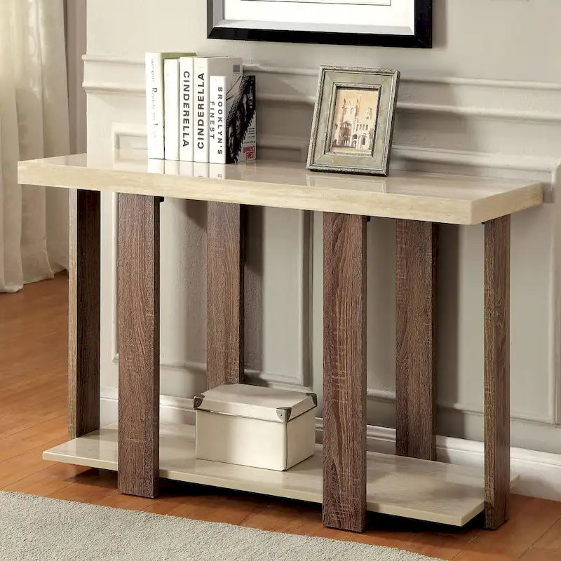 Pavy Modern 48-inch Wood 1-Shelf Sofa Table by 