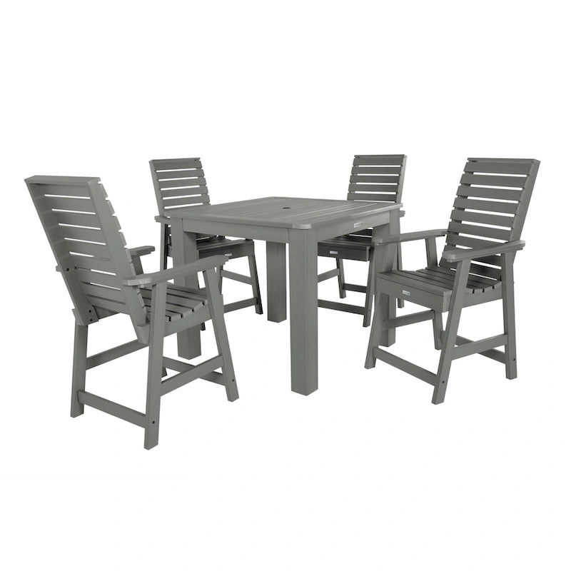 Weatherly Counter Height 5-piece Outdoor Dining Set
