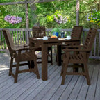 Weatherly Counter Height 5-piece Outdoor Dining Set