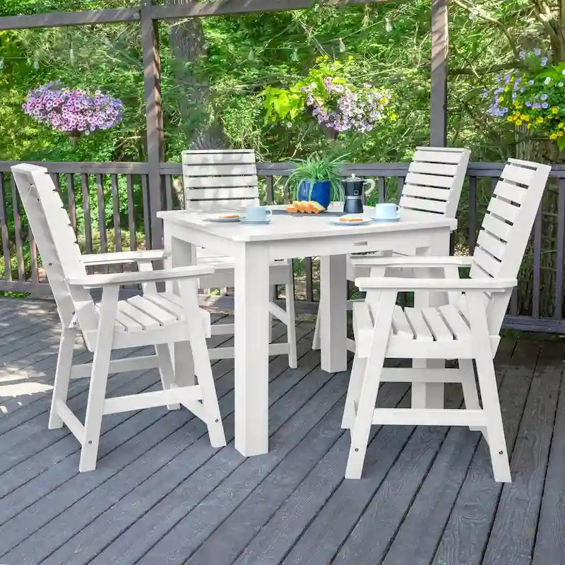 Weatherly Counter Height 5-piece Outdoor Dining Set