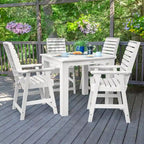 Weatherly Counter Height 5-piece Outdoor Dining Set