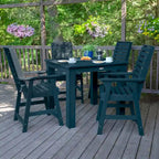 Weatherly Counter Height 5-piece Outdoor Dining Set