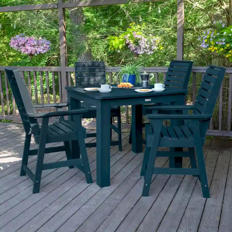 Weatherly Counter Height 5-piece Outdoor Dining Set