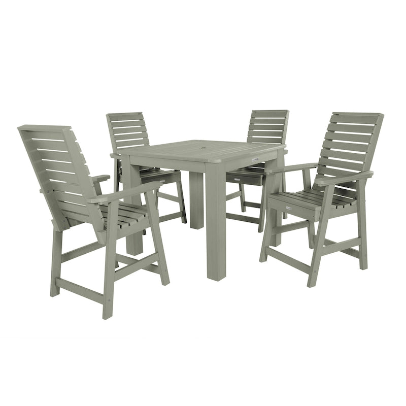 Weatherly Counter Height 5-piece Outdoor Dining Set