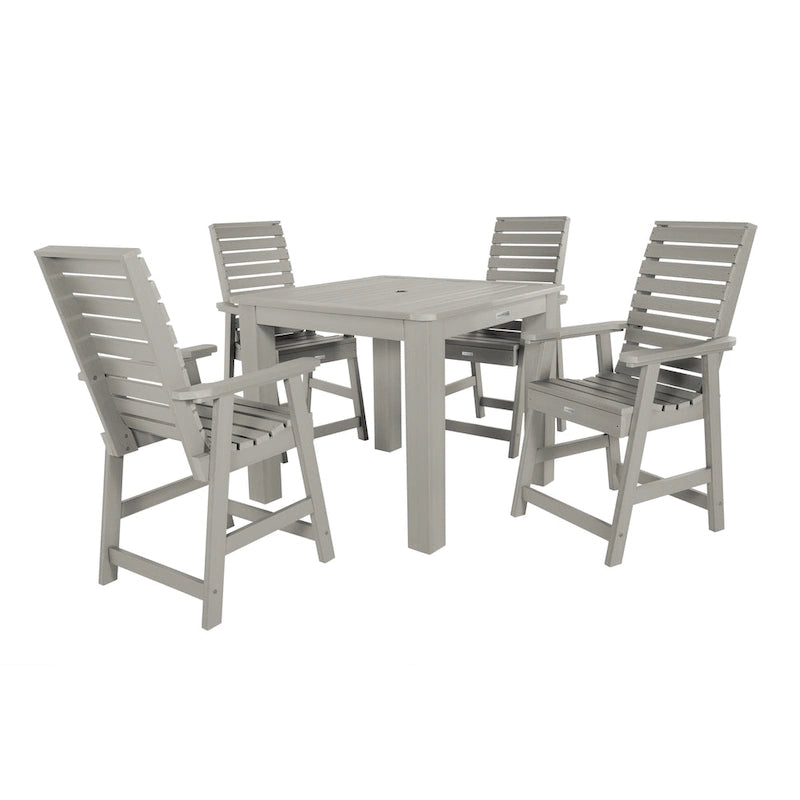 Weatherly Counter Height 5-piece Outdoor Dining Set