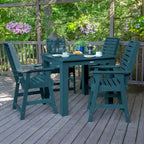 Weatherly Counter Height 5-piece Outdoor Dining Set