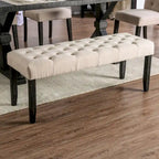  Chalwa Rustic Tufted 48-inch Dining Bench