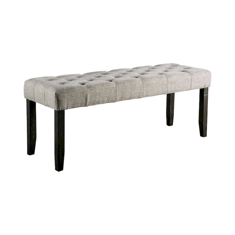 Chalwa Rustic Tufted 48-inch Dining Bench