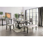 Chalwa Rustic Tufted 48-inch Dining Bench