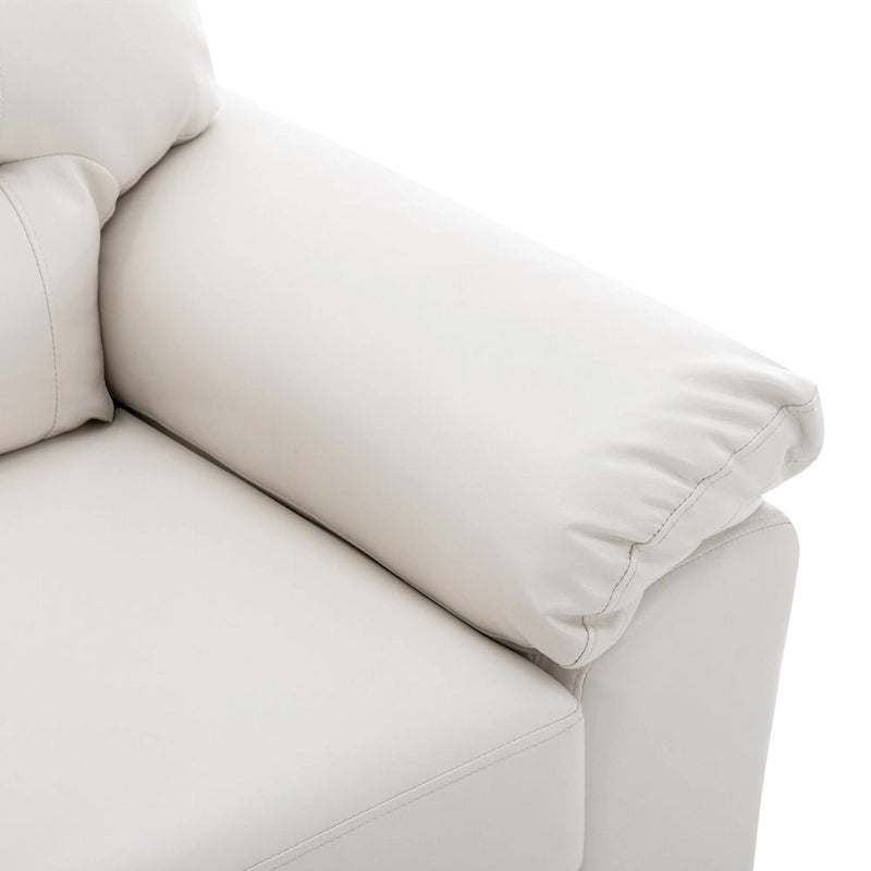 Upholstered Loveseats for Living Room,Two-Seater Sofa Faux Leather