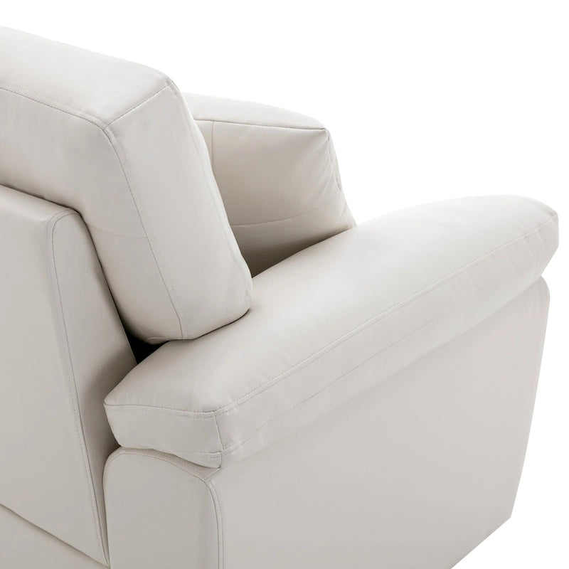 Upholstered Loveseats for Living Room,Two-Seater Sofa Faux Leather