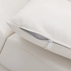 Upholstered Loveseats for Living Room,Two-Seater Sofa Faux Leather