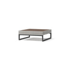 Milo Gray 6 Piece Sunbrella Outdoor Patio Sectional with Table