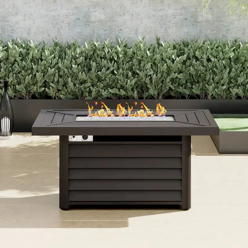 Corvus Trey 13-piece Woven Wicker Sectional Patio Furniture Set with Fire Table