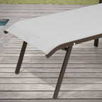Pellebant 2/4PCS Outdoor Adjustable Patio Chaise Lounge Chairs
