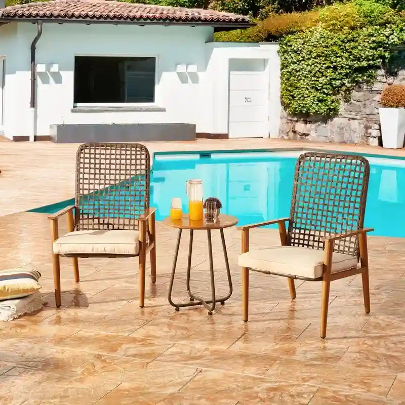 Mesh 3-Piece Outdoor Conversation Set