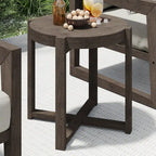 Corvus Augusta 3-piece Outdoor Chat Set with Sunbrella Pillows