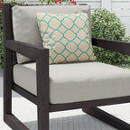 Corvus Augusta 3-piece Outdoor Chat Set with Sunbrella Pillows