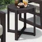 Corvus Augusta 3-piece Outdoor Chat Set with Sunbrella Pillows