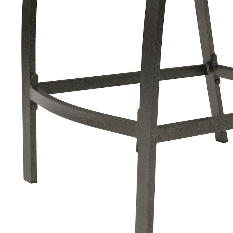 Pellebant 4PCS Outdoor Counter Height Patio Bar Stools Chairs - 21.7widex25.6deepx43.7high