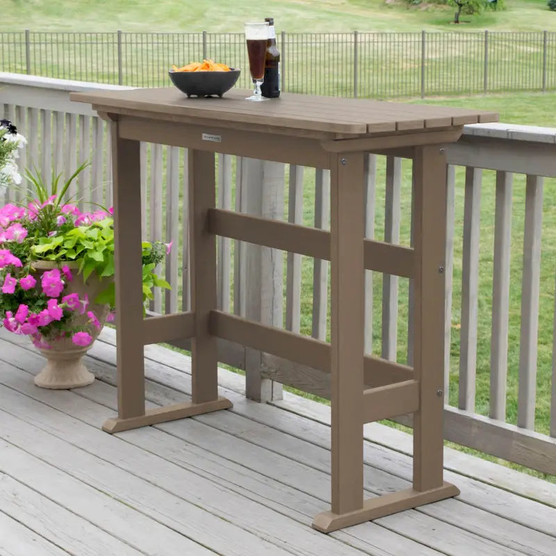 Lehigh Eco-friendly Balcony Table - Bar-height