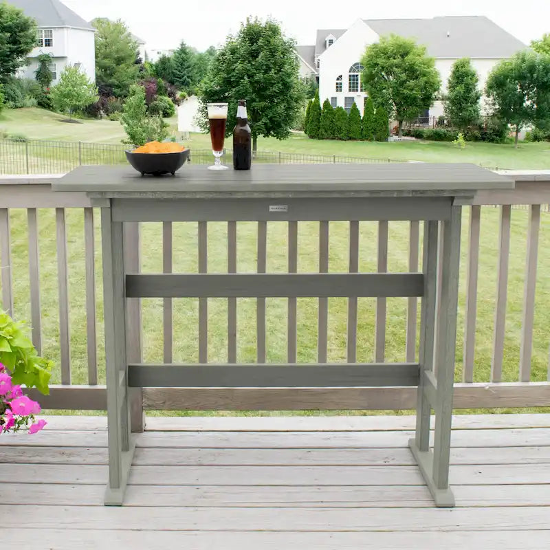 Lehigh Eco-friendly Balcony Table - Bar-height