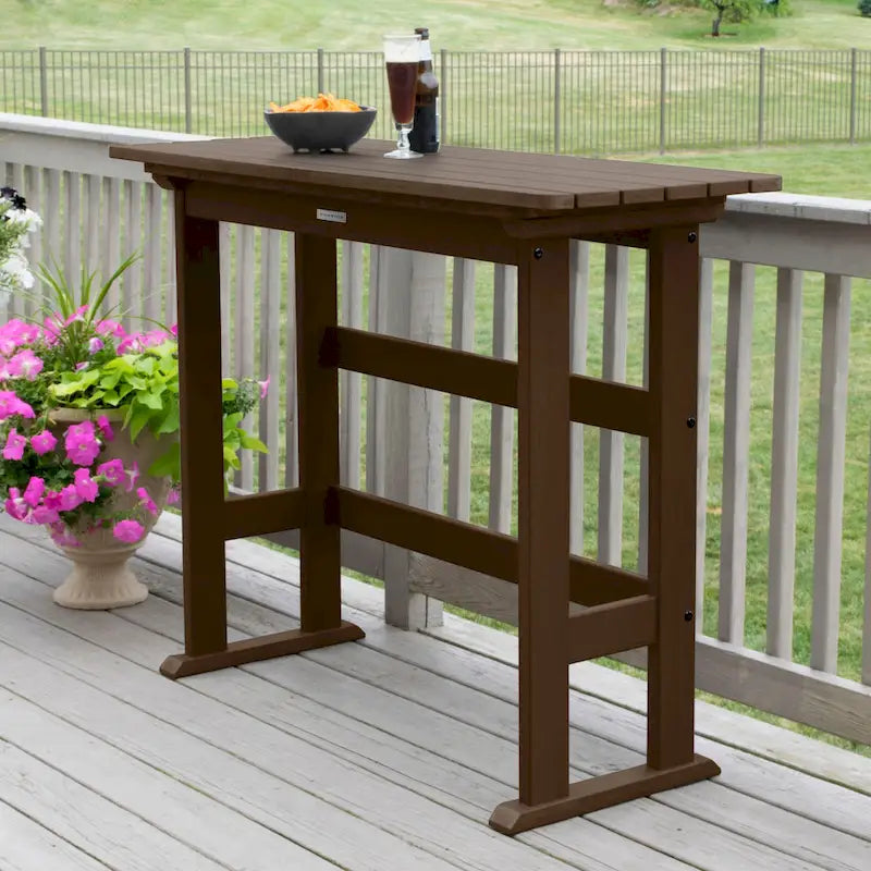 Lehigh Eco-friendly Balcony Table - Bar-height