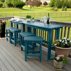Lehigh 6-Piece Outdoor Balcony Set - Counter-height