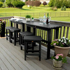 Lehigh 6-Piece Outdoor Balcony Set - Counter-height