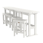 Lehigh 6-Piece Outdoor Balcony Set - Counter-height