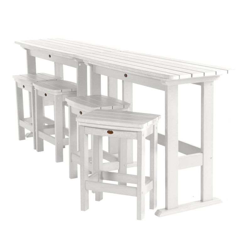 Lehigh 6-Piece Outdoor Balcony Set - Counter-height