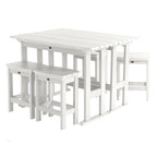Lehigh 6-Piece Outdoor Balcony Set - Counter-height