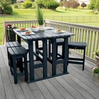 Lehigh 6-Piece Outdoor Balcony Set - Counter-height