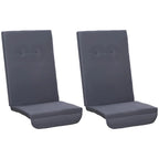 Outsunny 84A-052 Series Porch Swing Replacement Cushions Set of 2
