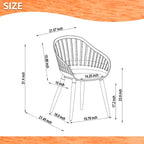 Amazonia FSC Wood Outdoor Patio Jenther Dining Set