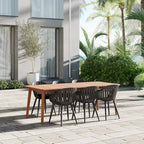 Amazonia FSC Wood Outdoor Patio Jenther Dining Set