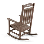 Polydun Outdoor Recycled Plastic Rocking Chair (Set of 2)