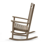 Polydun Outdoor Recycled Plastic Rocking Chair (Set of 2)
