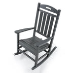Polydun Outdoor Recycled Plastic Rocking Chair (Set of 2)