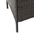 MAISON ARTS Outdoor Patio 6 Pieces Dining Set with Umbrella