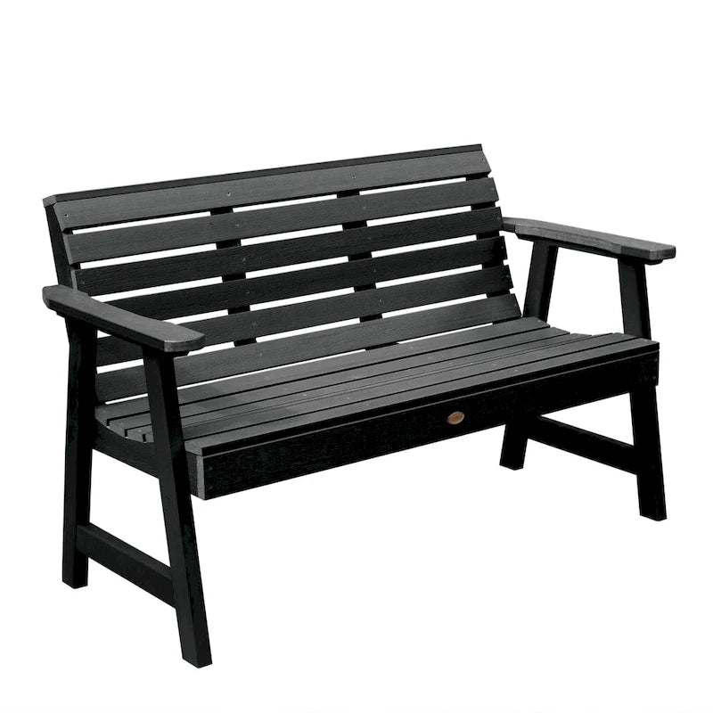 HIGHWOOD Weatherly Eco-Friendly 4-foot Garden Bench - N/A