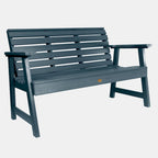 HIGHWOOD Weatherly Eco-Friendly 4-foot Garden Bench - N/A