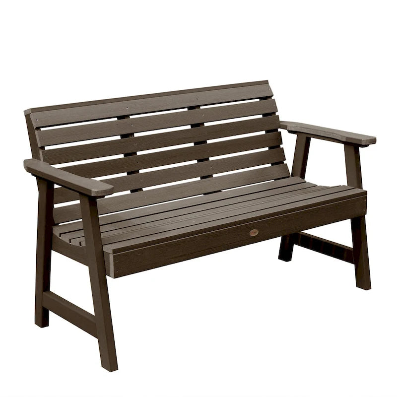 HIGHWOOD Weatherly Eco-Friendly 4-foot Garden Bench - N/A