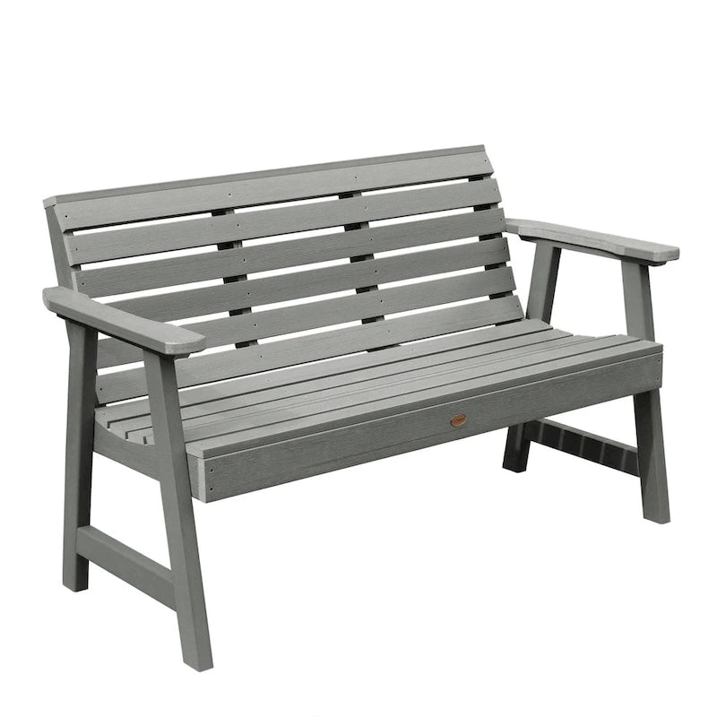 HIGHWOOD Weatherly Eco-Friendly 4-foot Garden Bench - N/A